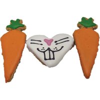 Huds & Toke Cheeky Rabbit & Carrot Cookies Pet Dog Treats 3 Pack image