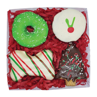 Huds & Toke Xmas Cookie Mix Gift Box Dog Treat 4 Pack image