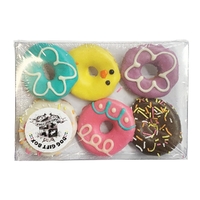 Huds & Toke Little Doggy Donuts Gift Box Pet Dog Treats 6 Pack image