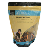 Zeez Gourmet Pet Treats Kangaroo Chips w/ Sweet Potato & Parsley 600g image