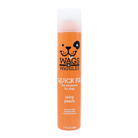 Wags & Wiggles Quick Fix Dry Shampoo for Dogs Juicy Peach 198g image