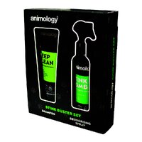 Animology Stink Buster Shampoo & Deodorising Spray Gift Set for Dogs image