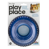 JW Pet Petville Tiny Tire Play Place Pet Toy for Small Animals image