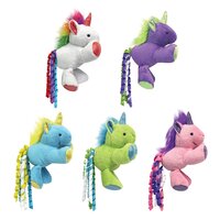 Multipet Unicorn Cat Plush Toy w/ Catnip Assorted 7.5cm image