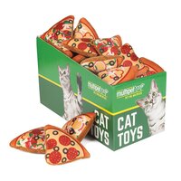 Multipet Pizza PDQ Cat Toy w/ Catnip Assorted 25 Pack image