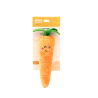 ZippyClaws Kickerz Carrot Catnip Interactive Play Plush Pet Cat Toy image