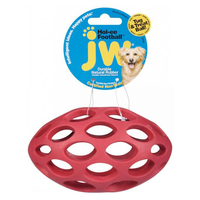 JW Pet Hol-ee Football Treat Dispensing Dog Toy 15cm image