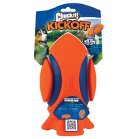 Chuckit KickOff Interactive Lightweight Durable Rubber Pet Dog Toy image