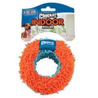 Chuckit Indoor Roller Soft Fabric Interactive Play Dog Toy 11.4cm image