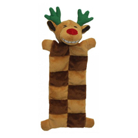 Multipet Reindeer Loofa Dog Bed Squeaker Mat 33cm  image