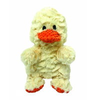 Multipet Wrinkleez Duck Plush Dog Squeaker Toy 24cm image