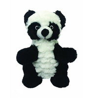 Multipet Wrinkleez Panda Plush Dog Squeaker Toy 24cm image