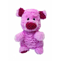 Multipet Wrinkleez Pig Plush Dog Squeaker Toy 24cm image