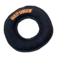 Harley Davidson Canvas Ring Interactive Play Dog Toy image