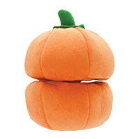 HugSmart Puzzle Hunter Fruity Critterz Pumpkin Dog Squeaker Toy image