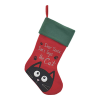 Prestige Pet Christmas Cat Stocking Great for Balls Wands & Treats 45cm image