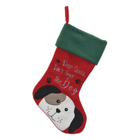 Prestige Pet Christmas Dog Stocking Great for Balls Plush Toys & Treats 45cm image