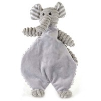 Prestige Pet Snuggle Pals Plush Flatty Elephant Dog Squeaker Toy (SPECIAL) image