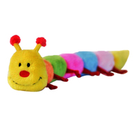 Zippy Paws Caterpillars Large w/ Squeakers Plush Dog Squeaker Toy 50 x 9cm image