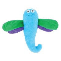 Zippy Paws Crinkle Toy Dragonfly Plush Dog Squeaker Toy 19 x 20 x 5cm image