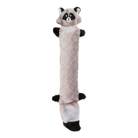 Zippy Paws Jigglerz Raccoon Plush Dog Squeaker Toy 53 x 14cm image