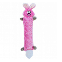 Zippy Paws Jigglerz Bunny Plush Dog Squeaker Toy 53 x 14cm image