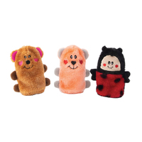 Zippy Paws Valentines Squeakie Buddies Pet Dog Squeaker Toy 3 Pack image