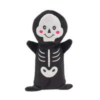 Zippy Paws Halloween Colossal Buddies Skeleton Dog Squeaker Toy image