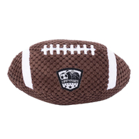 Zippy Paws SportsBallz Football Interactive Pet Dog Squeaker Toy image