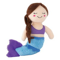 Zippy Paws Storybook Maddy The Mermaid Plush Dog Squeaker Toy 30 x 22 x 7cm image