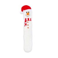 Guru Holiday Fry Guys Snowy Interactive Play Dog Squeaker Toy Large image