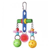 SuperBird Tug O War Bird Toy for Small & Medium Birds 15.2 x 7.6cm image