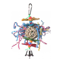 SuperBird Crinkle Crinkle Little Star Bird Toy 13 x 5cm image