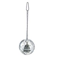 Featherland Paradise Foraging Ball w/ Bell Bird Toy 12cm image