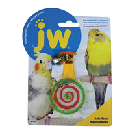 JW Pet Insight Activitoys Hypno Wheel Bird Toy for Small Birds image