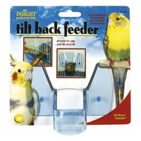 JW Pet Insight Tilt Back Feeder for Small Birds 12 x 9cm image