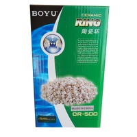 Boyu Ceramic Rings CR-500 Bio Filter Media for Aquarium 500g image