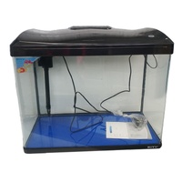 Boyu EC-600 Series Aquarium for Goldfish & Tropical Fish Black 66L image