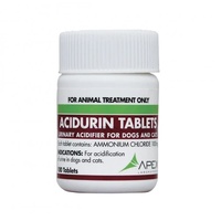 Acidurin Tablets 100mg Urinary Acidifier for Dogs & Cats 100 Pack image