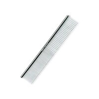 Artero Metal Pet Dog Grooming Comb Chrome Finish 18cm image