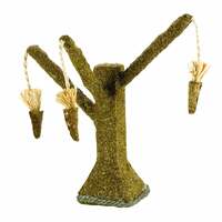 Petface Pipkins Natural Gnawer Vegetable Tree Chew Toy for Small Animals image