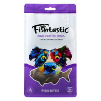 Fishtastic Fish Bites Hand Crafted Natural Pet Dog Treats 100g image