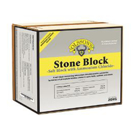 Olssons Stone Block Bladder Treatment Livestock Supplement 20kg image