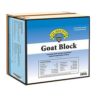 Olsson Goat Block Salt Based Supplement for Goats 12 x 2kg image