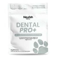 Nourish Pet Co Dental Pro+ Dental Health Care for Dogs & Cats 60g image