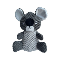 Paw Play Koala Plush Interactive Pet Dog Chew Toy w/ Squeaker 30cm image