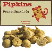Petface Pipkins Peanut Snax Treat for Gerbils Guinea Pigs & Hamsters 140g image