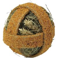 Petface Pipkins Foodball Nibbles Treat with Meadow Hay for Small Pets 125g image