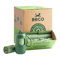 Beco Poop Bags with Dispenser Pod Leak-Proof Unscented 720 Pack image