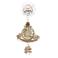 Beak Joy Seagrass Best Weaver Interactive Play Natural Bird Chew Toy image